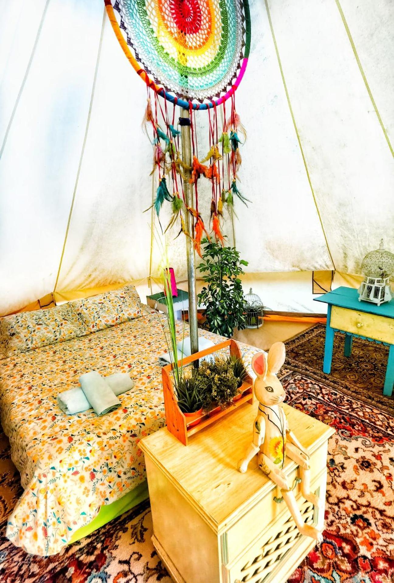 לוז דה טווירה Bell Tent Lovers By Casa Das Artes מראה חיצוני תמונה