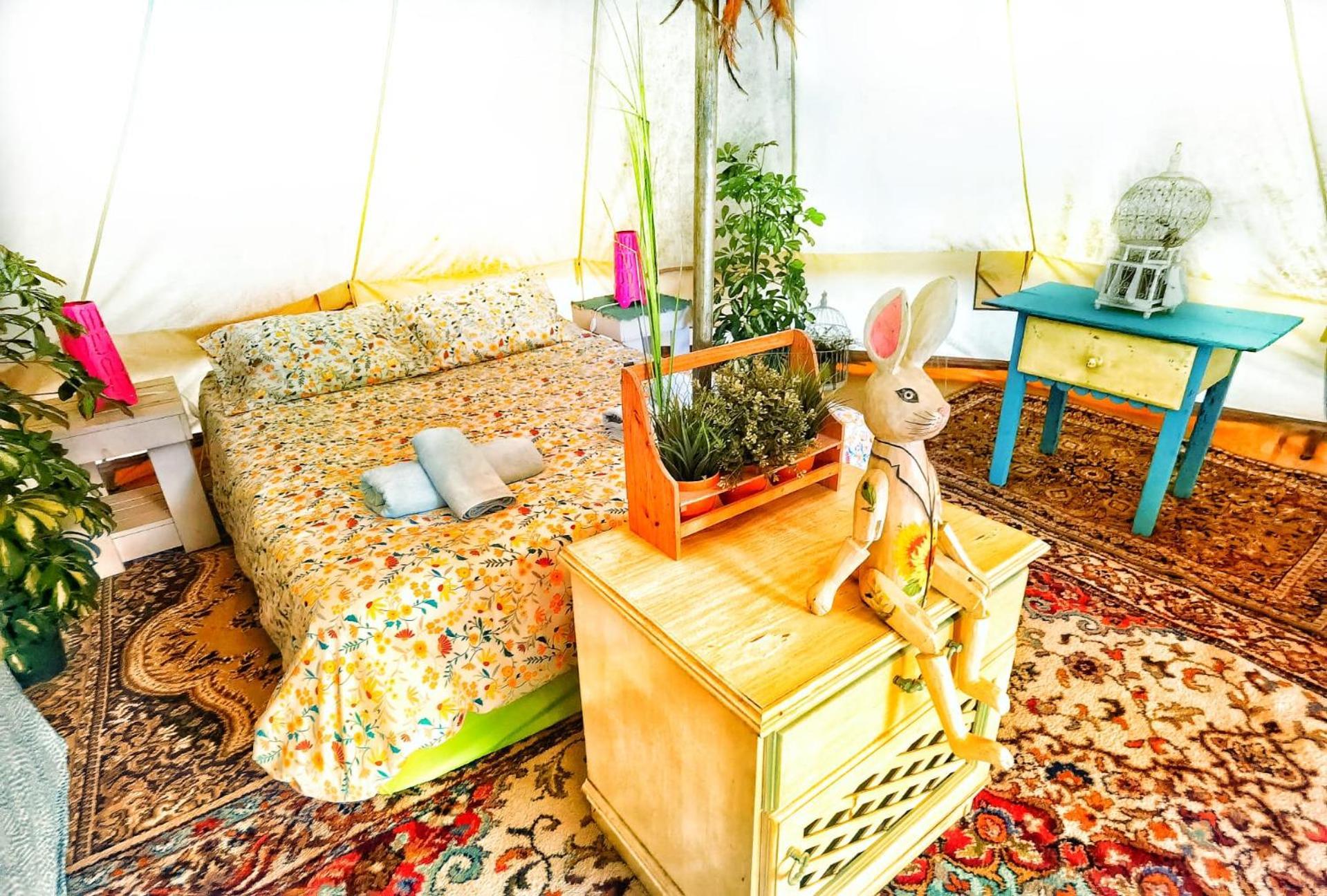 לוז דה טווירה Bell Tent Lovers By Casa Das Artes מראה חיצוני תמונה